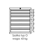 Stół garażowy CARBON CSW 17 iUO